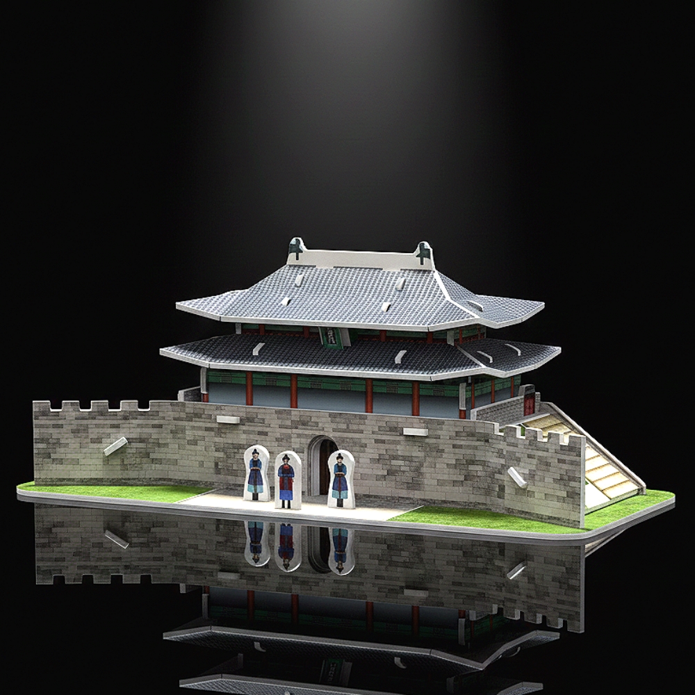 [키플렉스-PL] 숭례문_3D 입체퍼즐_한국의 역사문화 만들기