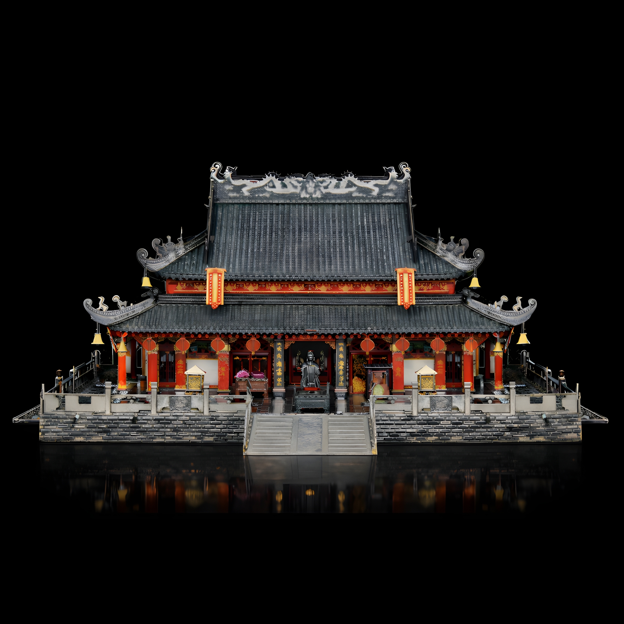 [마스코트] 3D 입체 메탈조립_아트모델_공자 사원