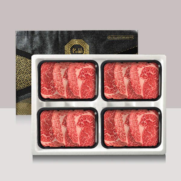 [브라이트데이] 1++등급(7이상) 한우 등심 1.6kg 선물세트