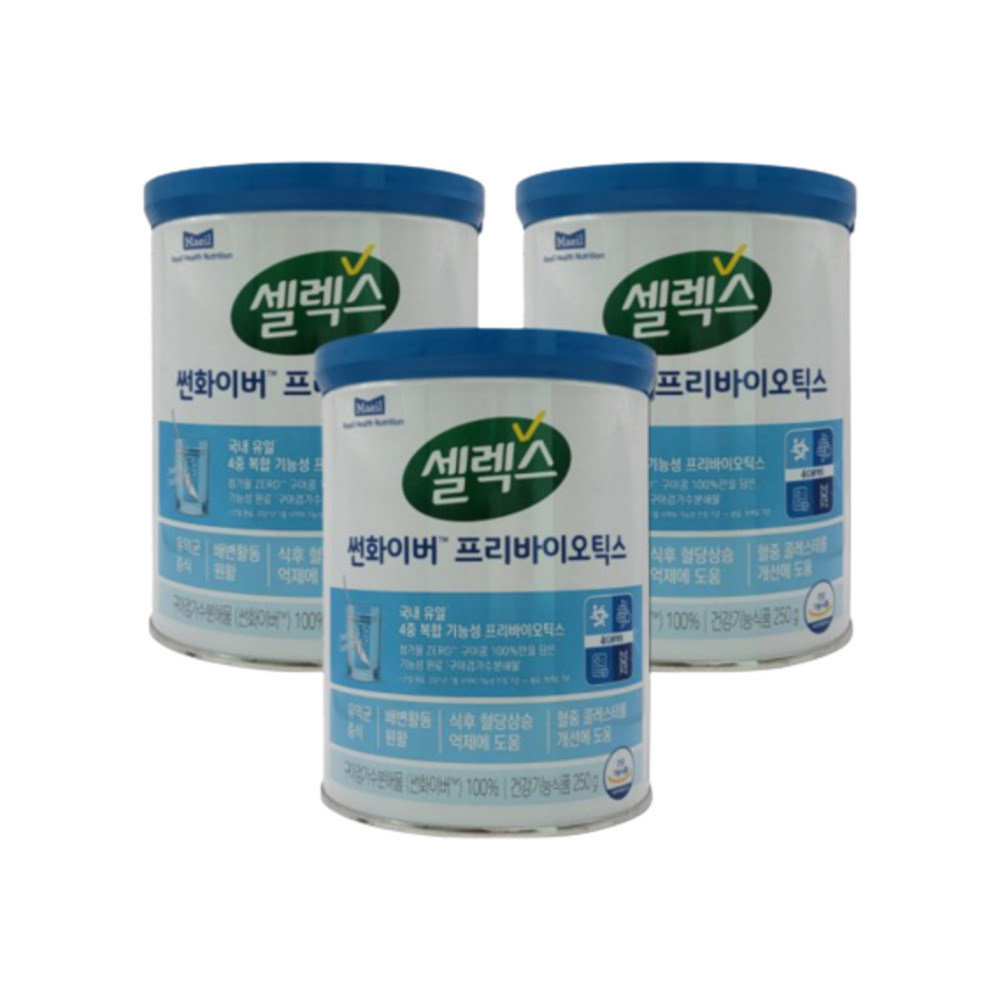 Maeil Dairy Products Selex Sunfiber Frybiotics 250g x 3 boxes, 3 packs of lactic acid bacteria.jpg