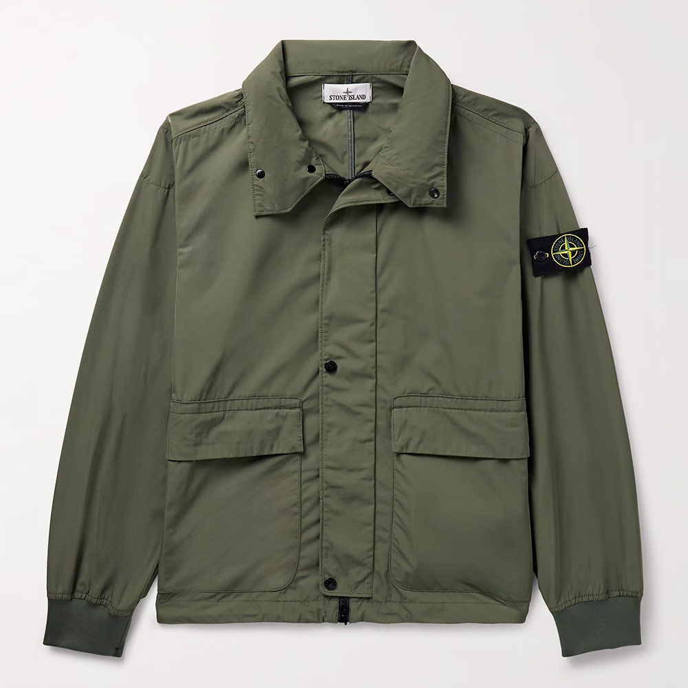 STONE  ナイロンツイルジャケット STONE ISLAND(ストーンアイランド) ガーメントダイナイロン