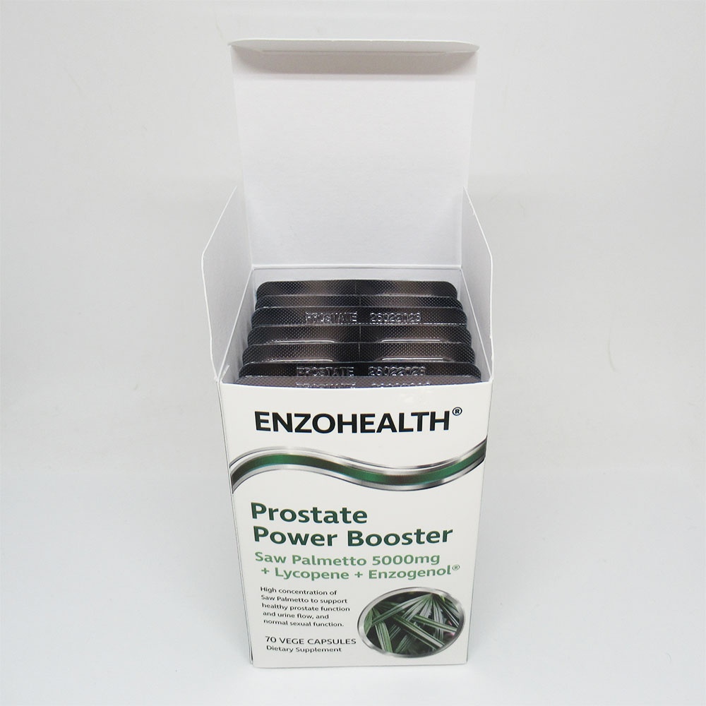 엔조 헬스 전립선 파워 부스터 / 쏘팔메토 5000mg + 라이코펜 + 엔조제놀 70캡슐