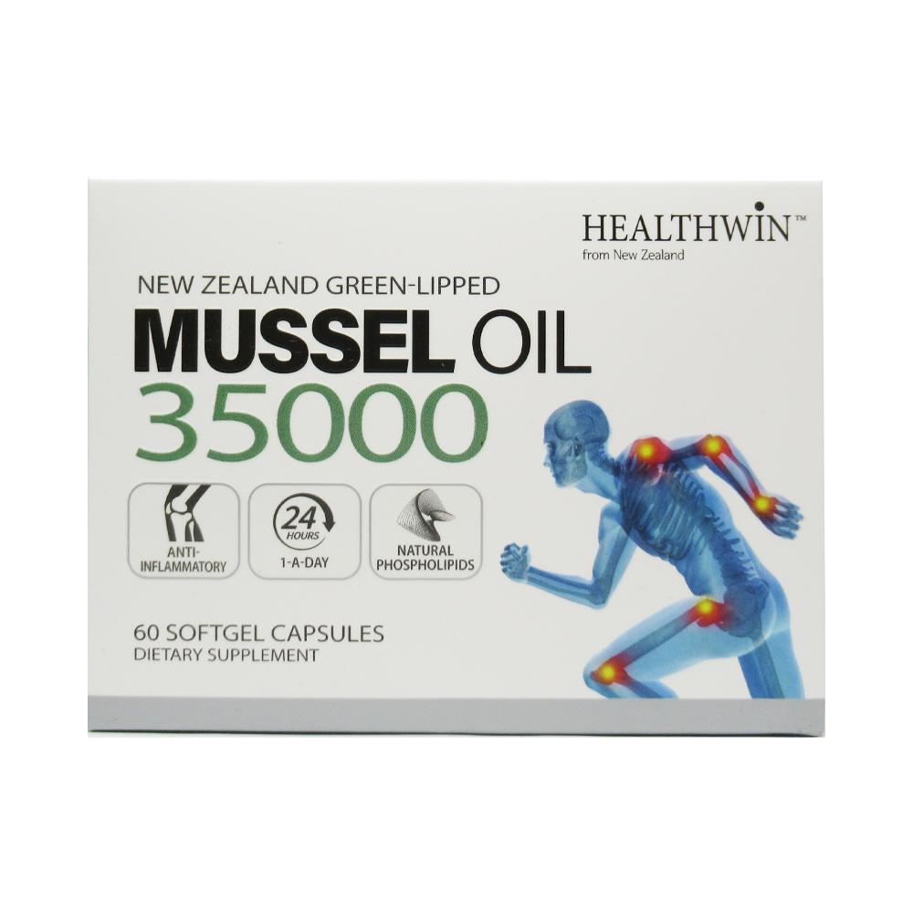 헬스윈 홍합오일 35000mg 60캡슐