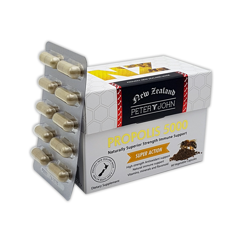 피터앤존 프로폴리스 5000 60캡슐 [원산지:뉴질랜드]