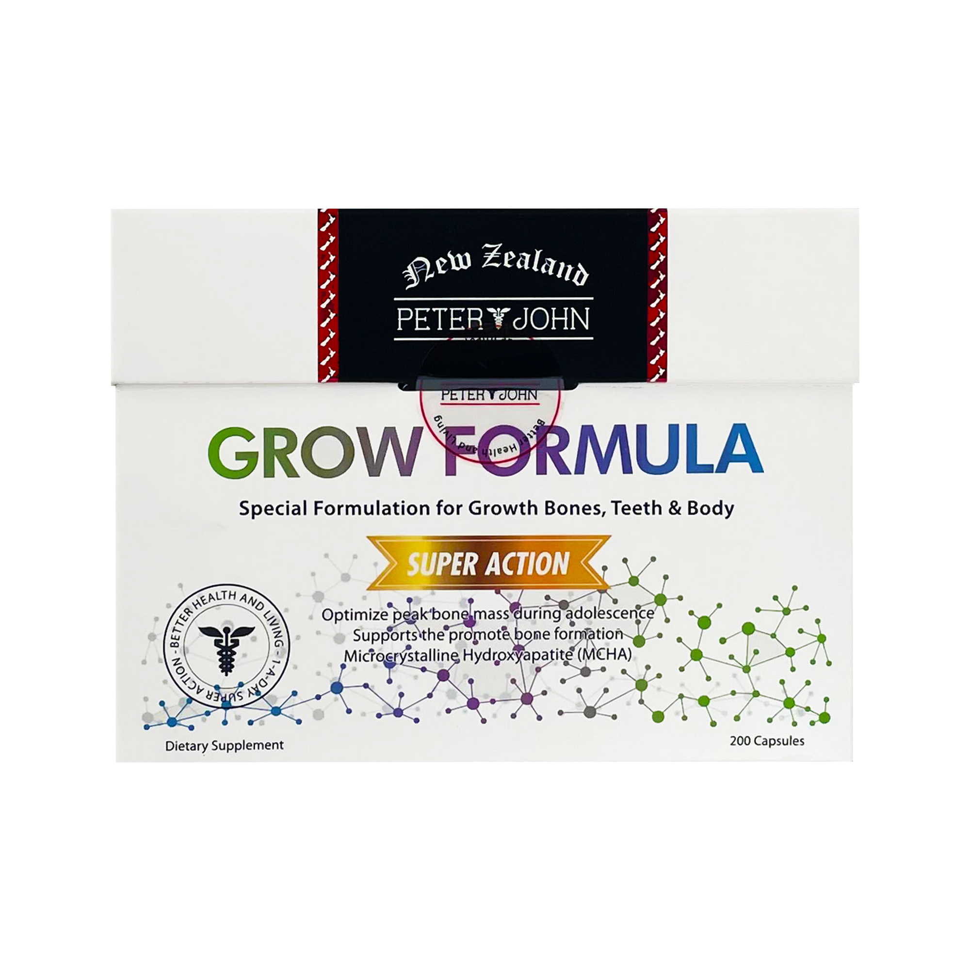 피터앤존 성장 포뮬러 - MCHA 200캡슐