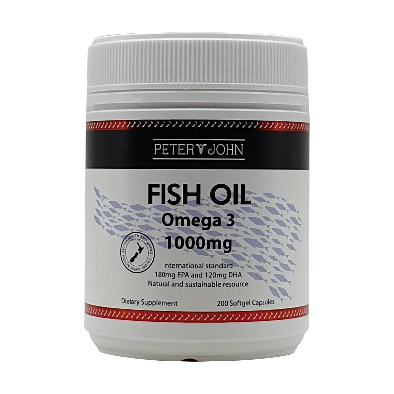 피터앤존 피쉬 오일 오메가 3 1000mg 200캡슐