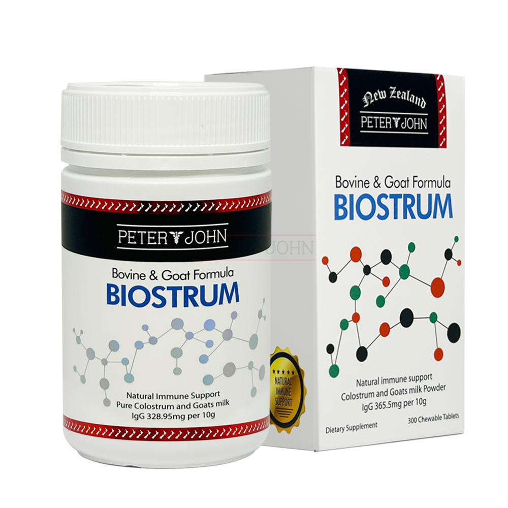 피터앤존 바이오스트럼 - 초유 (소) & 산양유 300츄어블 정