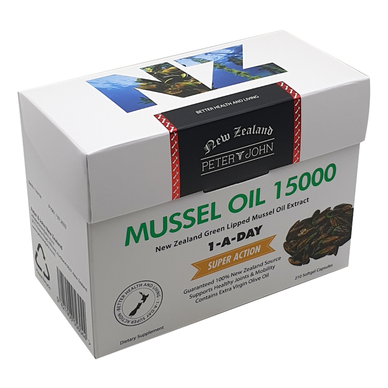 피터앤존 초록입홍합 오일 15000 210캡슐