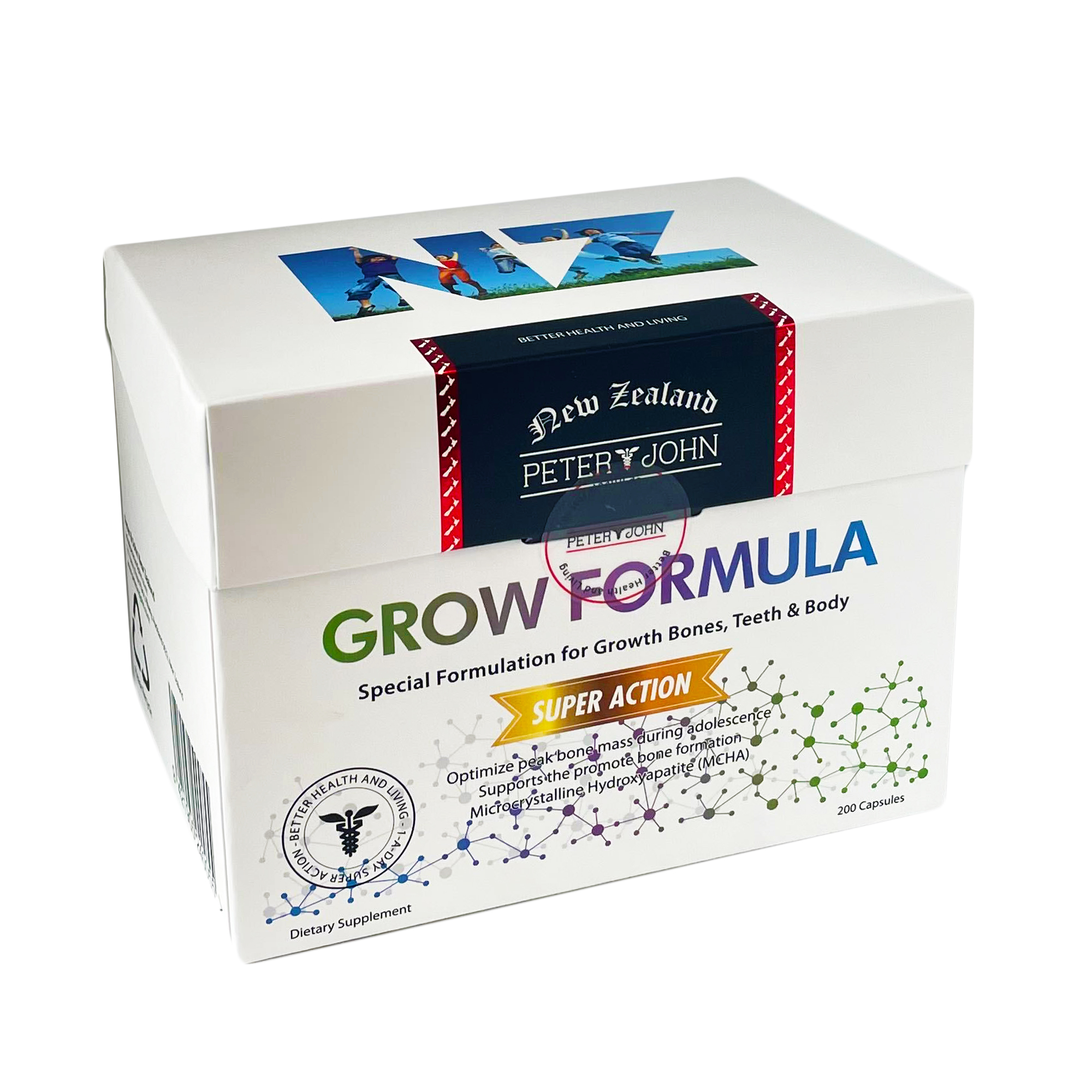 피터앤존 성장 포뮬러 - MCHA 200캡슐