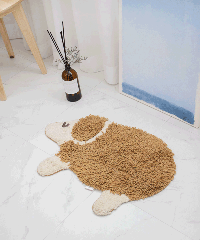 소프트 양모양 발매트