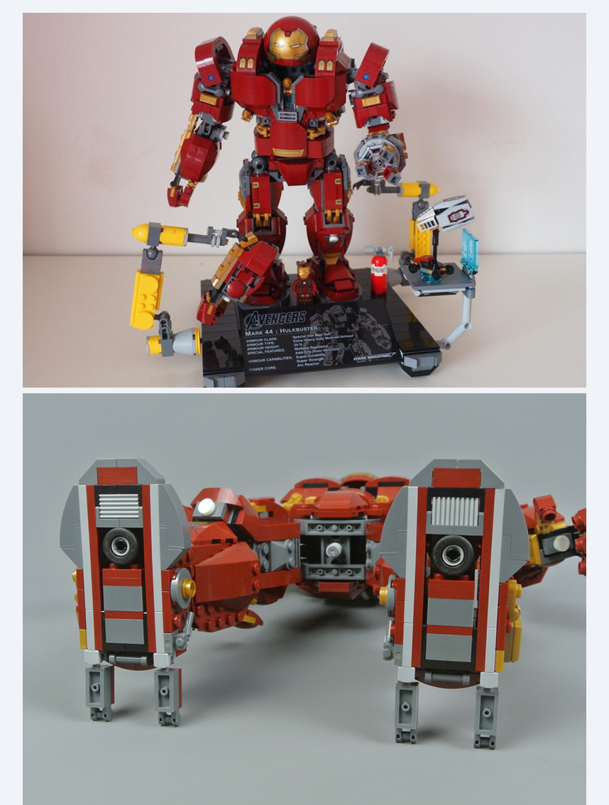 레고호환 슈퍼히어로즈 아이언맨 헐크버스터 울트론 에디션 76105 SY1041 07101