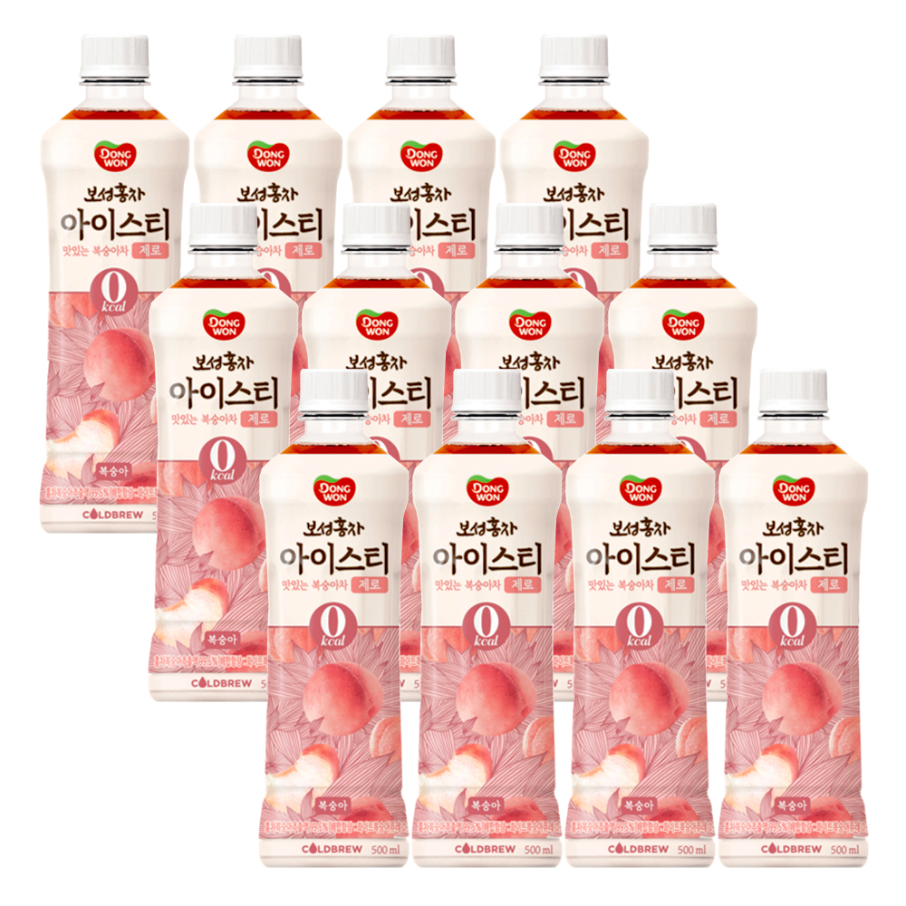 동원 보성홍차 아이스티 복숭아맛 500ml 12입.jpg