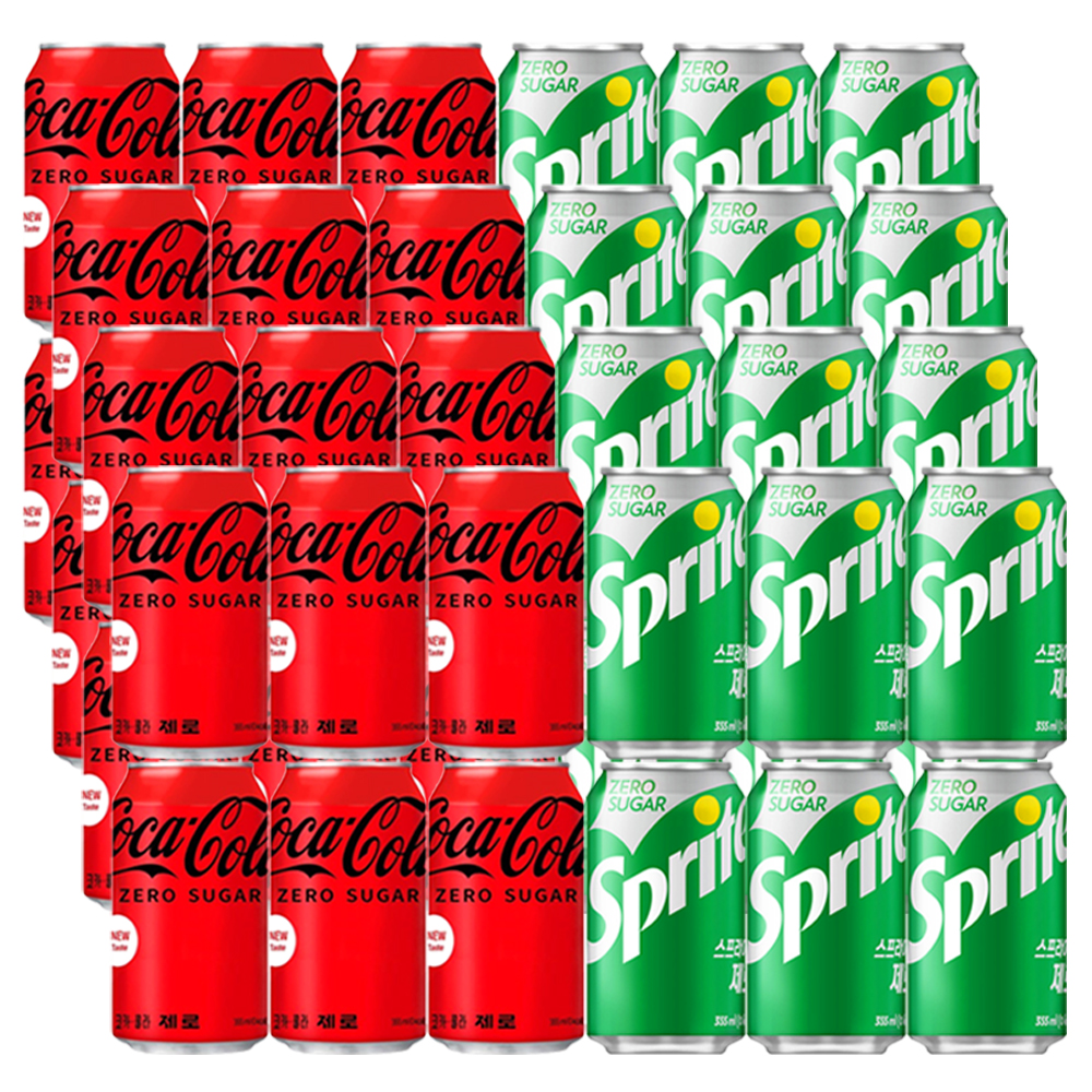 코카콜라 제로 업소용 355ml 24입+ 스프라이트 제로 355ml 24입.jpg