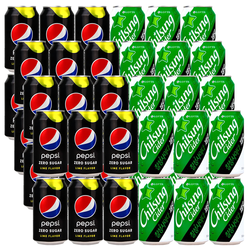 펩시콜라 제로 355ml 24입+ 칠성사이다 제로 355ml 24입.jpg