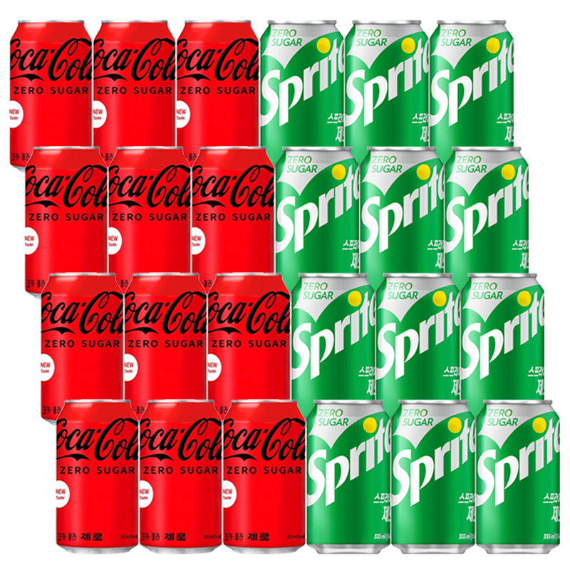 코카콜라 제로 업소용 355ml 12입+ 스프라이트 제로 355ml 12입.jpg