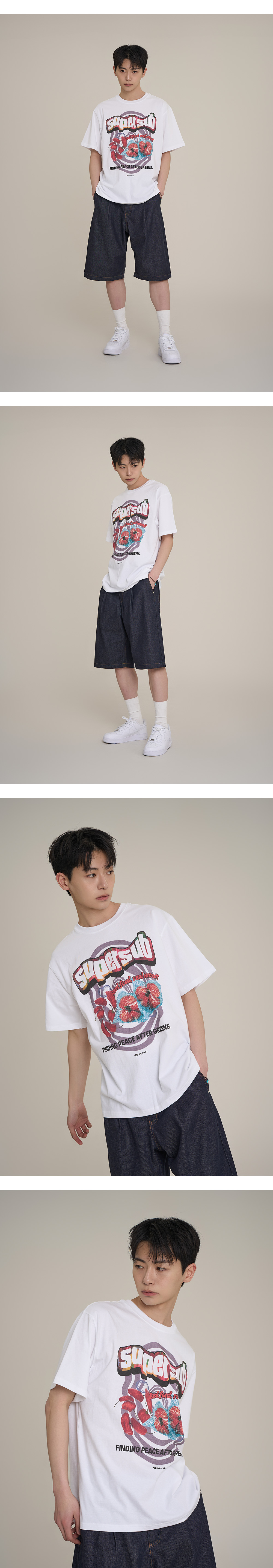 SUPERSUB ♥ After green short sleeve t-shirt /追跡付 MUSINSA公式 | SUPERSUB Aftergreen Short Sleeve T-Shirt - Lime