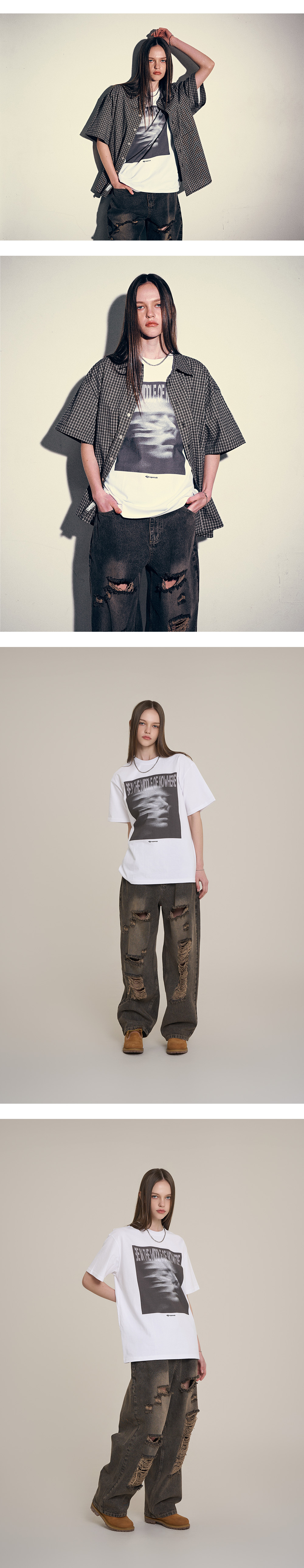 SUPERSUB ♥ NowHere Short Sleeve T-Shirt /追跡付 MUSINSA公式 | SUPERSUB NowHere Short Sleeve T-Shirt - White