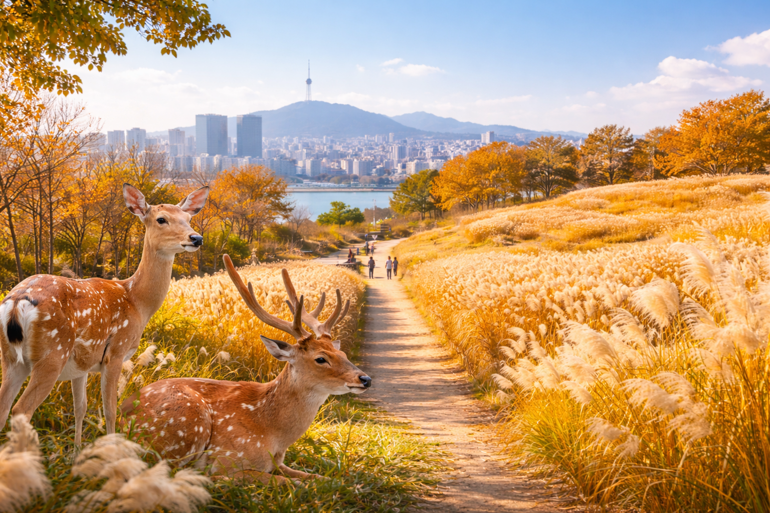 Seoul day trip quiet healing places – Han River sunset walk 2026