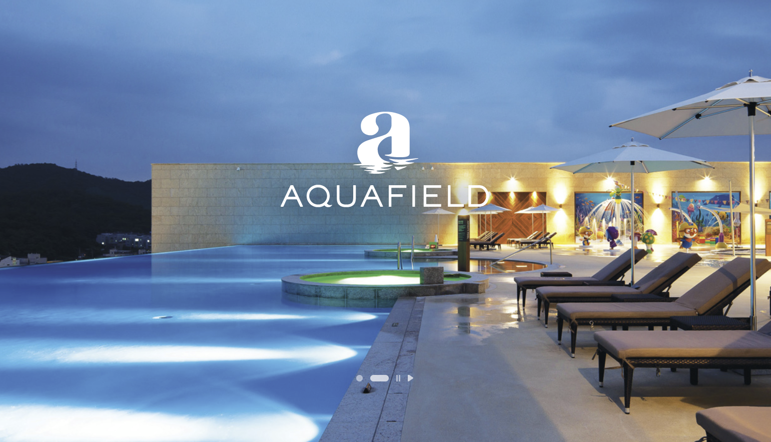 Luxury Korean spa rooftop pool - premium jjimjilbang outdoor infinity pool near Seoul