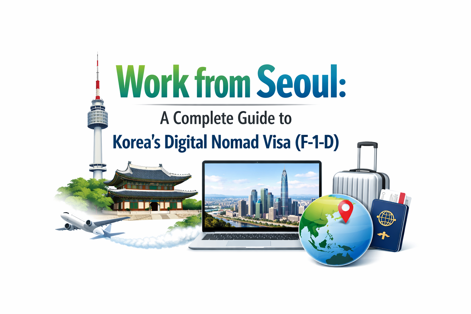 Work from Seoul Complete Guide to Korea Digital Nomad Visa F-1-D