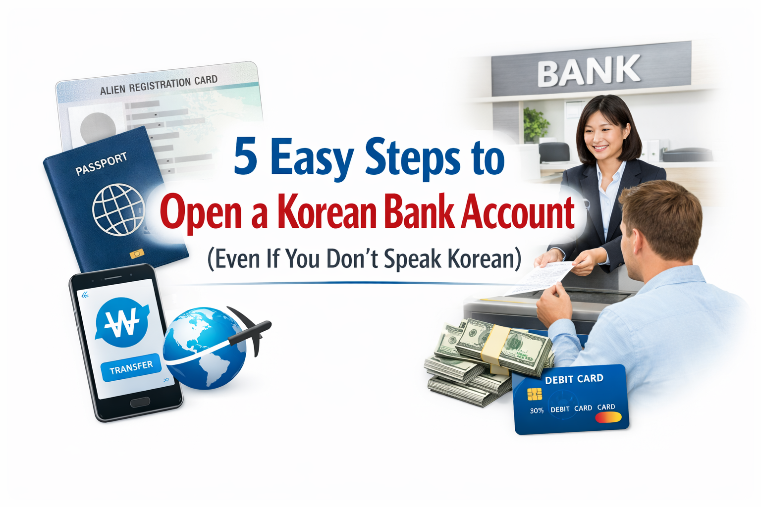 5 Easy Steps to Open a Korean Bank Account (Even If You Don't Speak Korean)