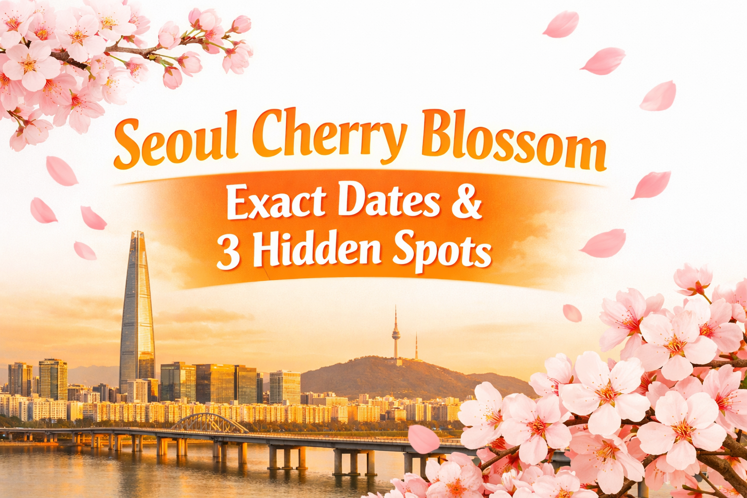 Seoul Cherry Blossom Exact Dates & 3 Hidden Spots