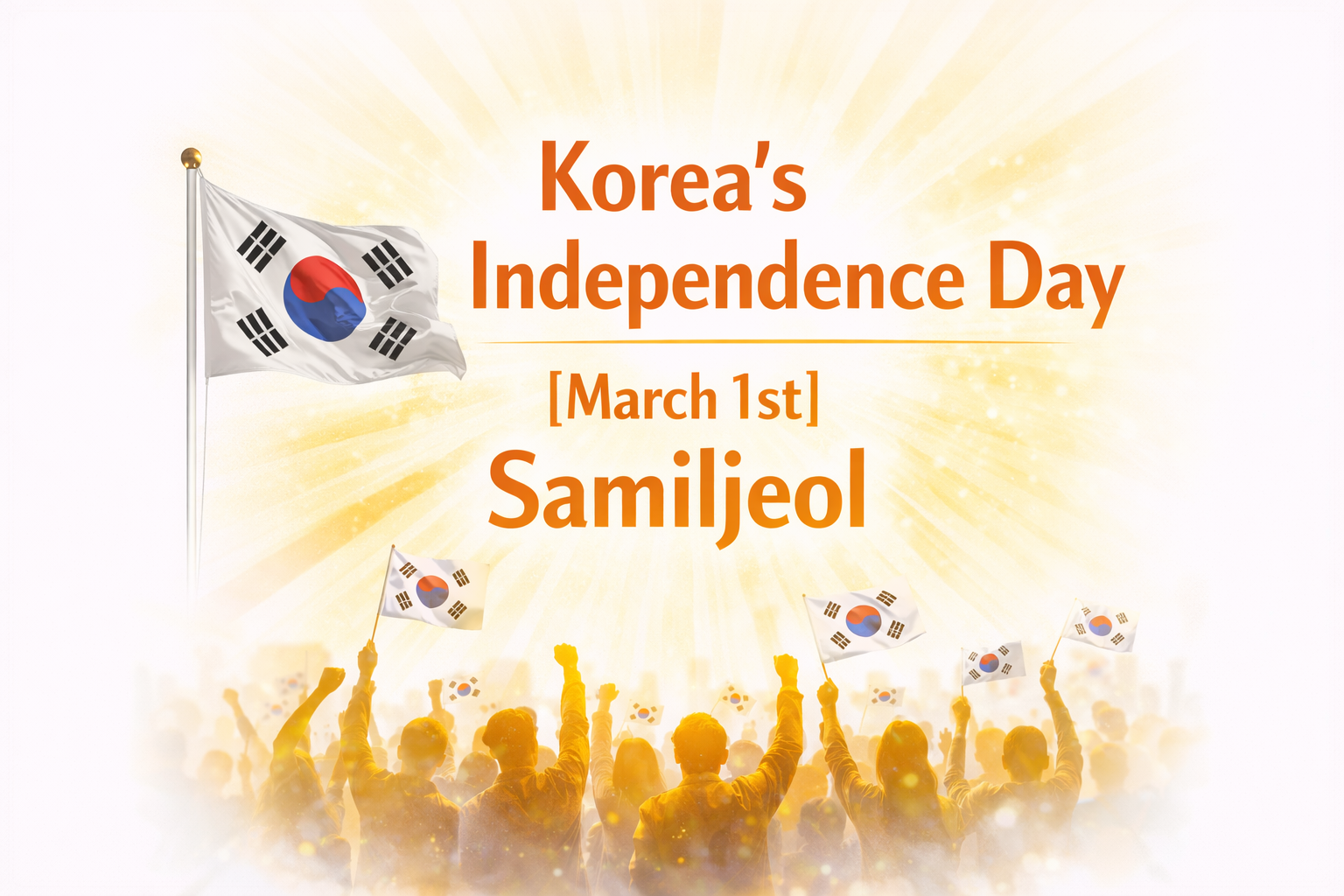 Korea's Independence Day March 1st Samiljeol