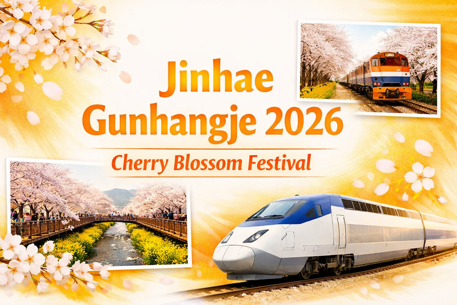 Jinhae Gunhangje 2026: Cherry Blossom Festival