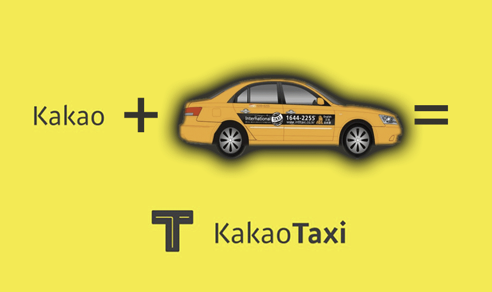 Seoul taxi app foreigner - using smartphone to hail taxi in Korea