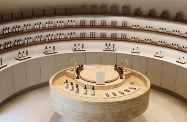 aesthetic cafe Seoul Hannam-dong interior design