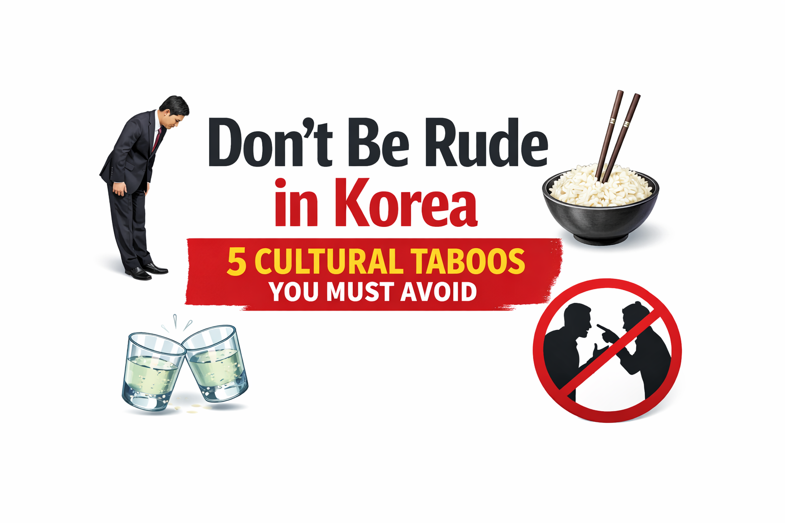Don't Be Rude in Korea 5 Cultural Taboos You Must Avoid
