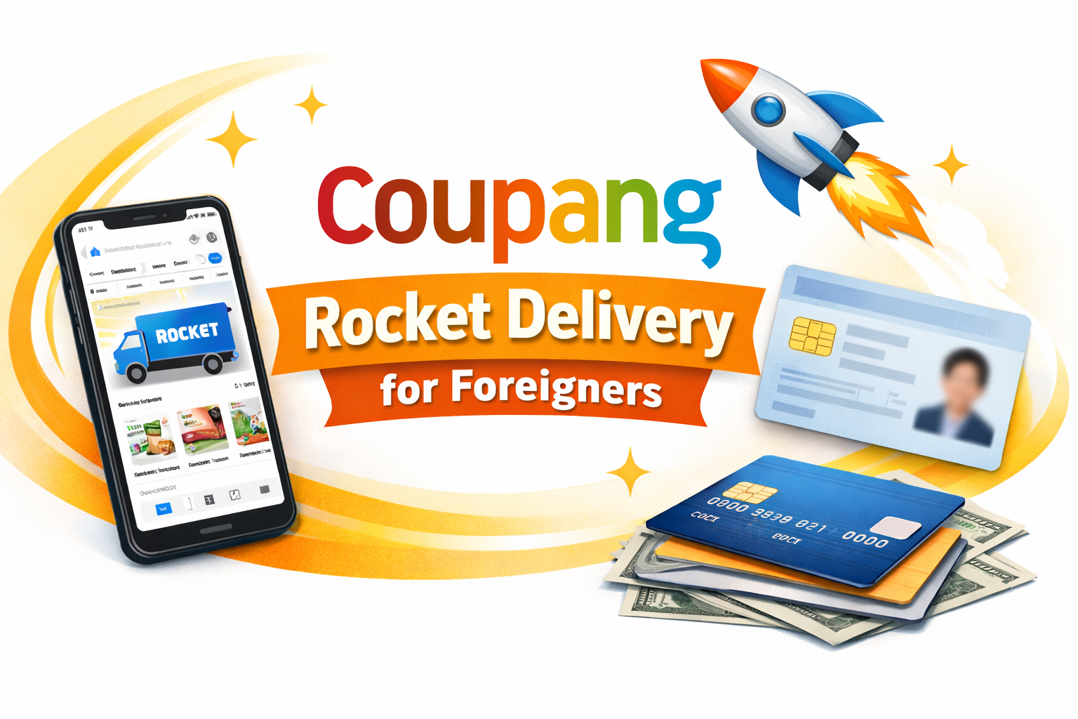 Coupang Rocket Delivery sign-up guide for foreigners in Korea 2026
