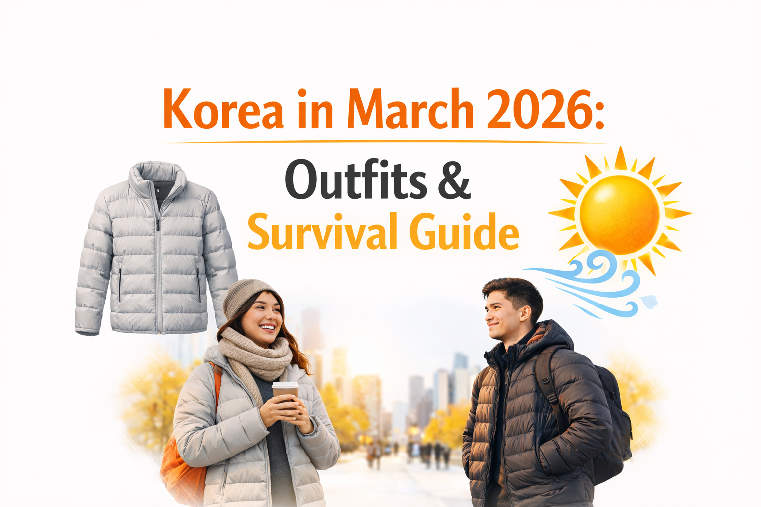 Korea in March 2026 Outfits & Survival Guide