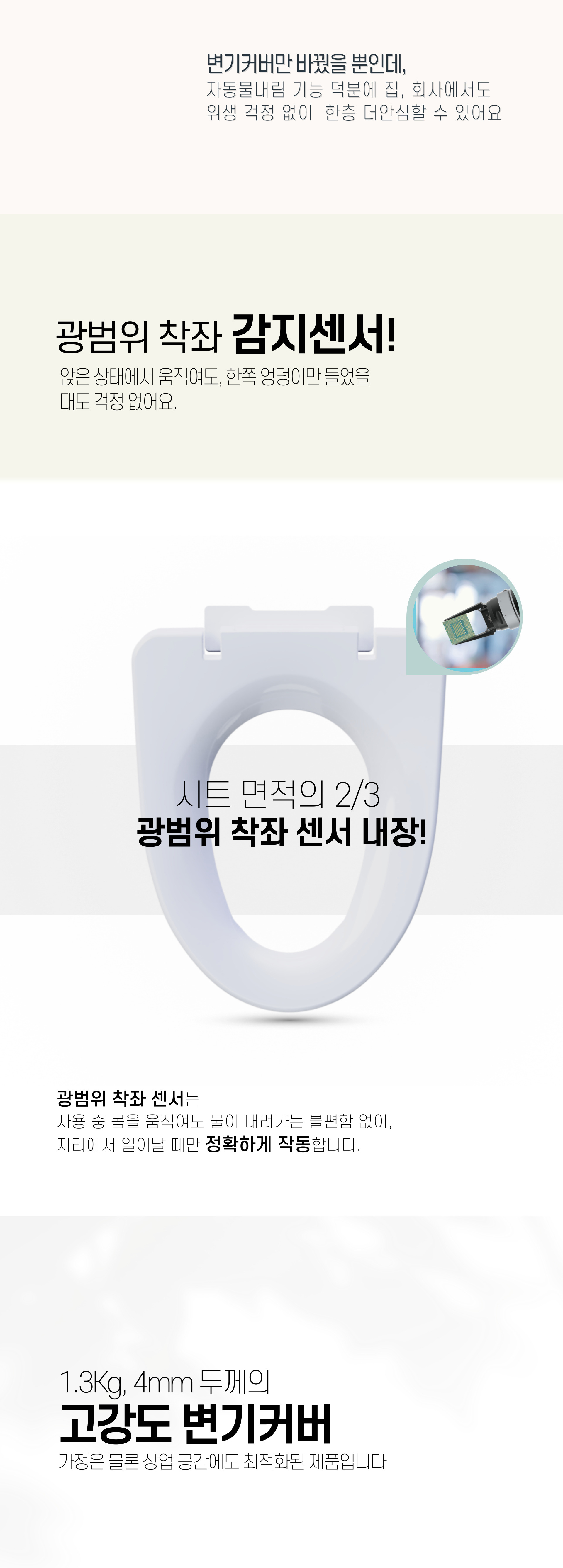투두 자동물내림 변기커버