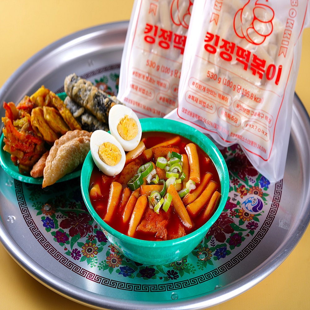 [1+1]을지로에서 소문난 킹정떡볶이 2팩(매운맛+보통맛)