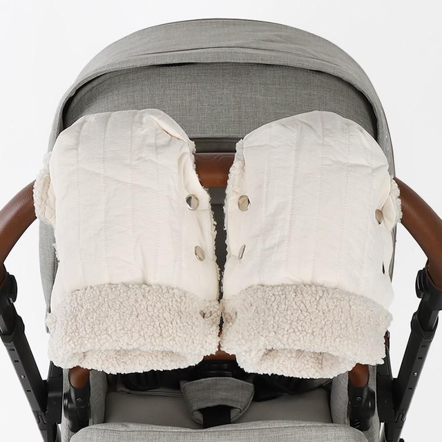 버튼핸드머프 유모차장갑 겨울방한 손잡이커버 핸드워머 손워머