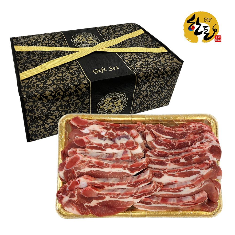 [명절선물] 국내산 한돈 LA 돼지 갈비 3kg