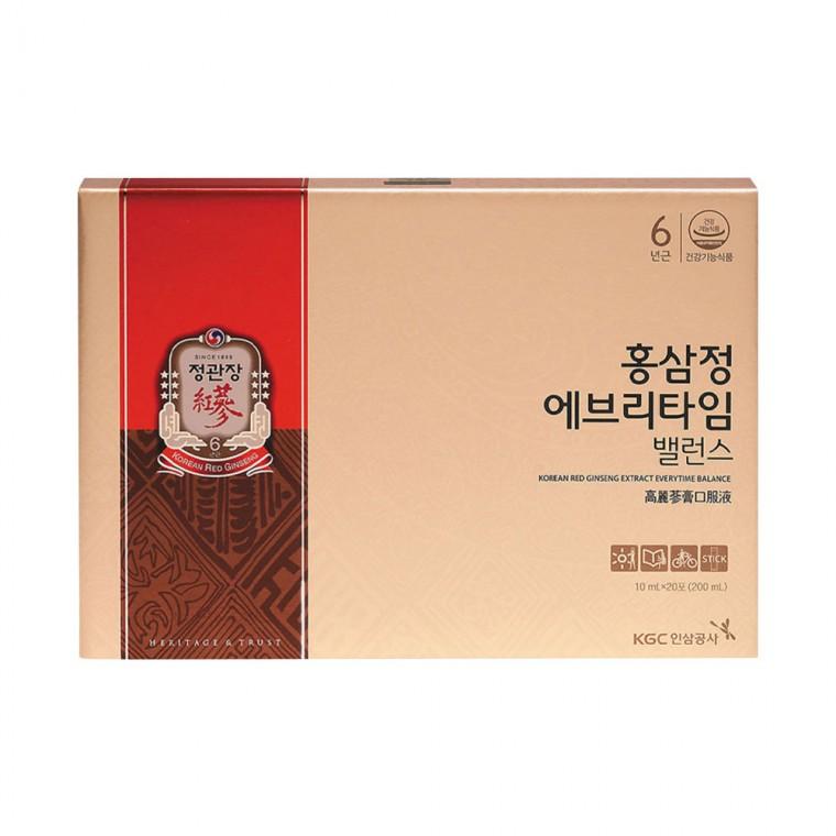 정관장 홍삼정 에브리타임 밸런스 10ml x 20개입