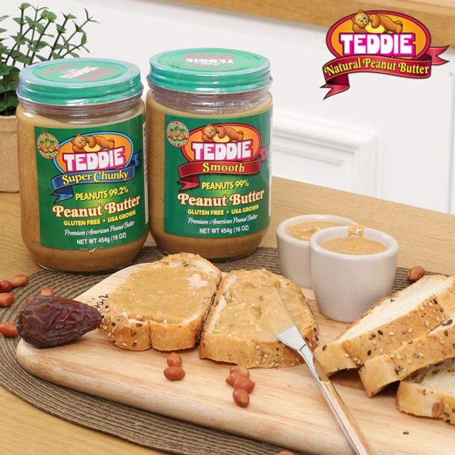 [테디] 땅콩100% 무설탕 땅콩버터(선택) / 미국 직수입