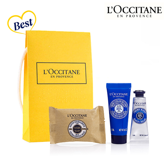 록시땅 미니 시어 버터 3종 기프트