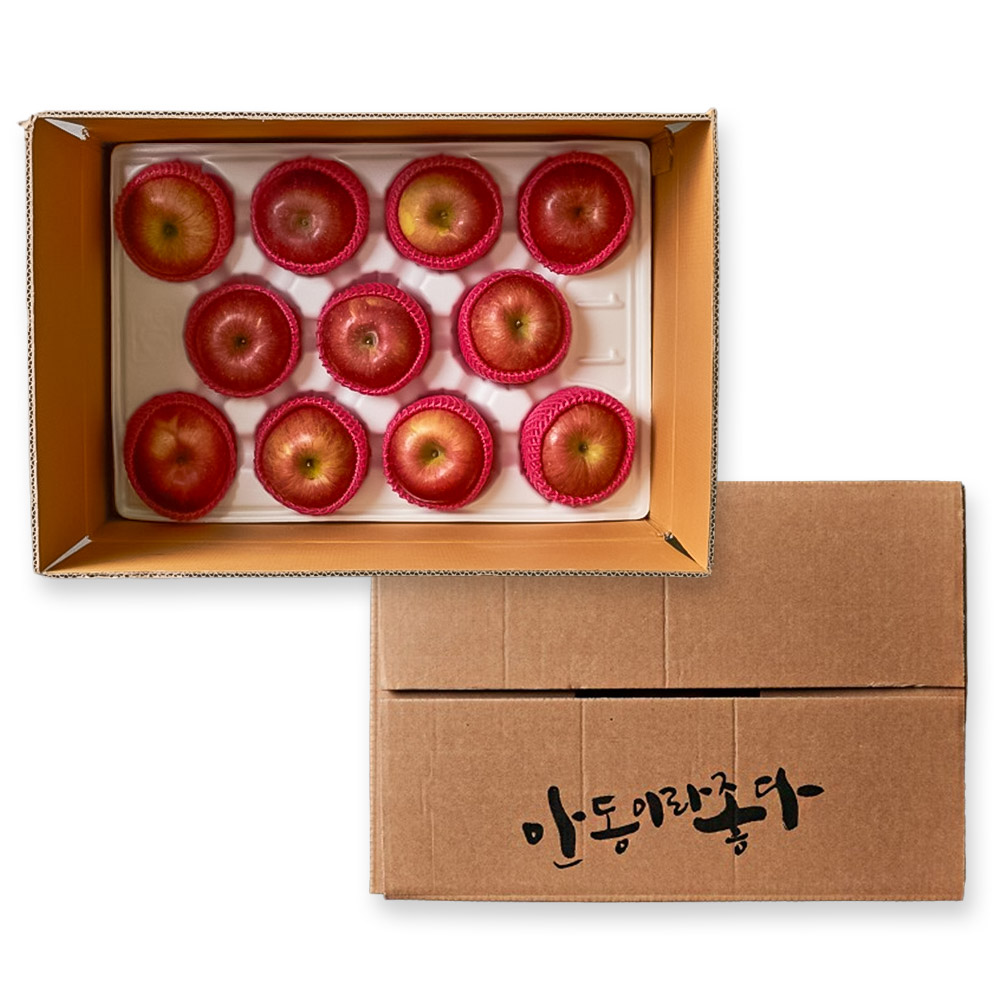[온그린] 햇 사과 홍로 실속 1호 선물세트  3kg (11-13과)