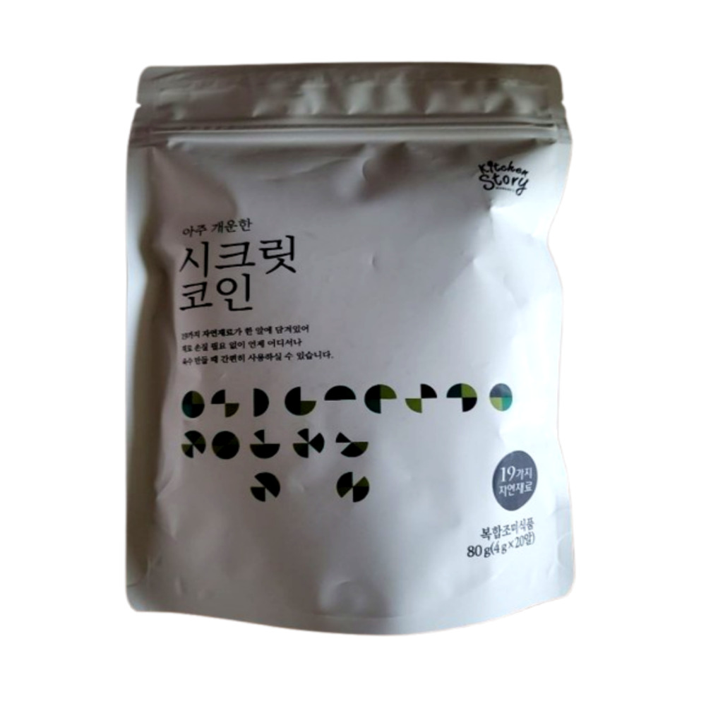 키친스토리 빅마마 이혜정의 시크릿코인 205알 맛 8팩+5알 +개운한맛2팩 팩 당 20알 - G마켓 모바일